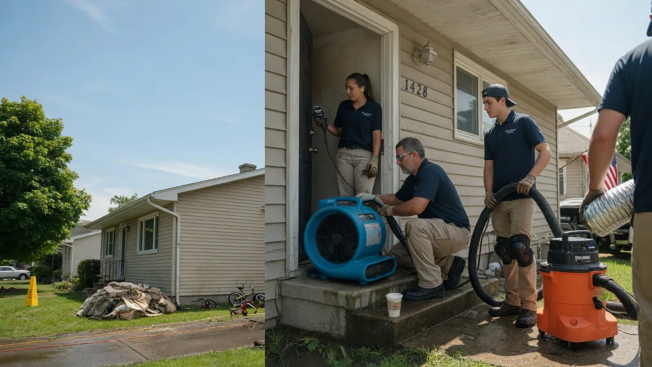Water Damage Restoration in Minier, IL near me